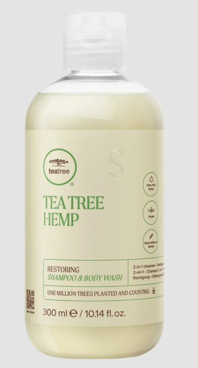 tea tree Hemp Restoring Shampoo & Body Wash