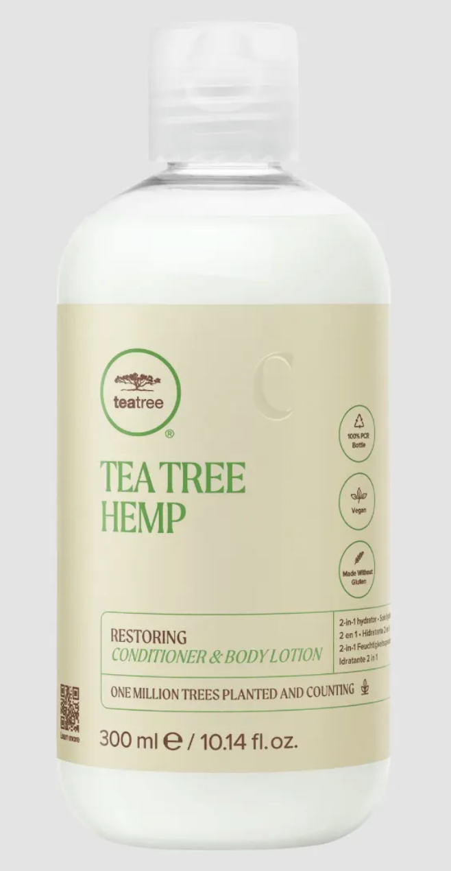 tea tree Hemp Restoring Conditioner & Body Lotion