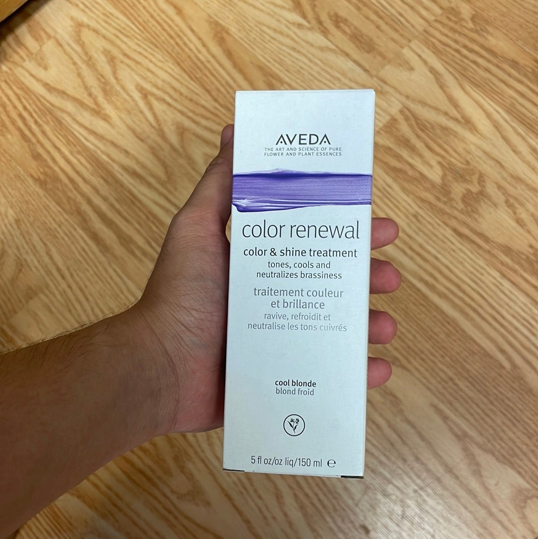 aveda color renewal color & shine treatment