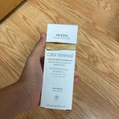 aveda color renewal color & shine treatment