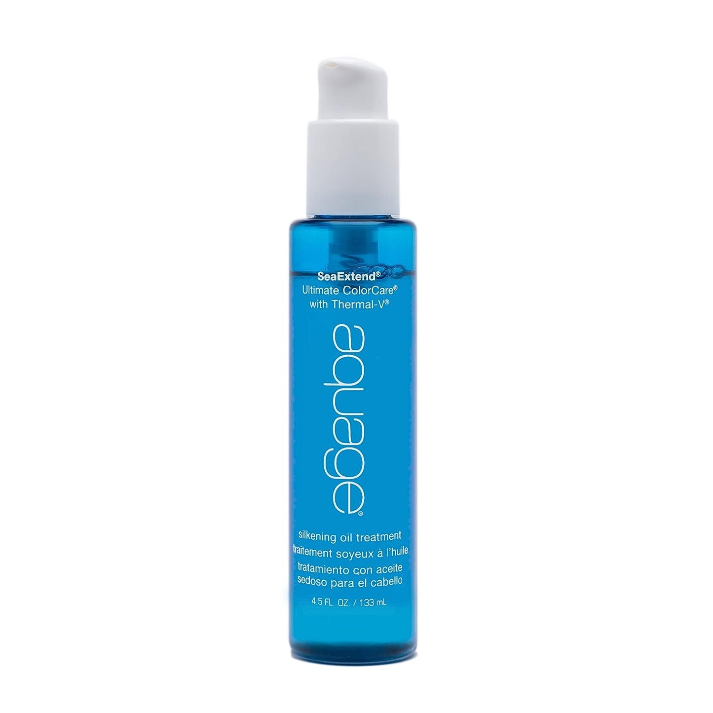 aquage SeaExtend Silkening Oil Treatment, Wet Styling Treatment with Sea Botanicals, Ultra-Light Argan Oil and Sweet Almond Oil to Smooth, Silken, and Add Shine