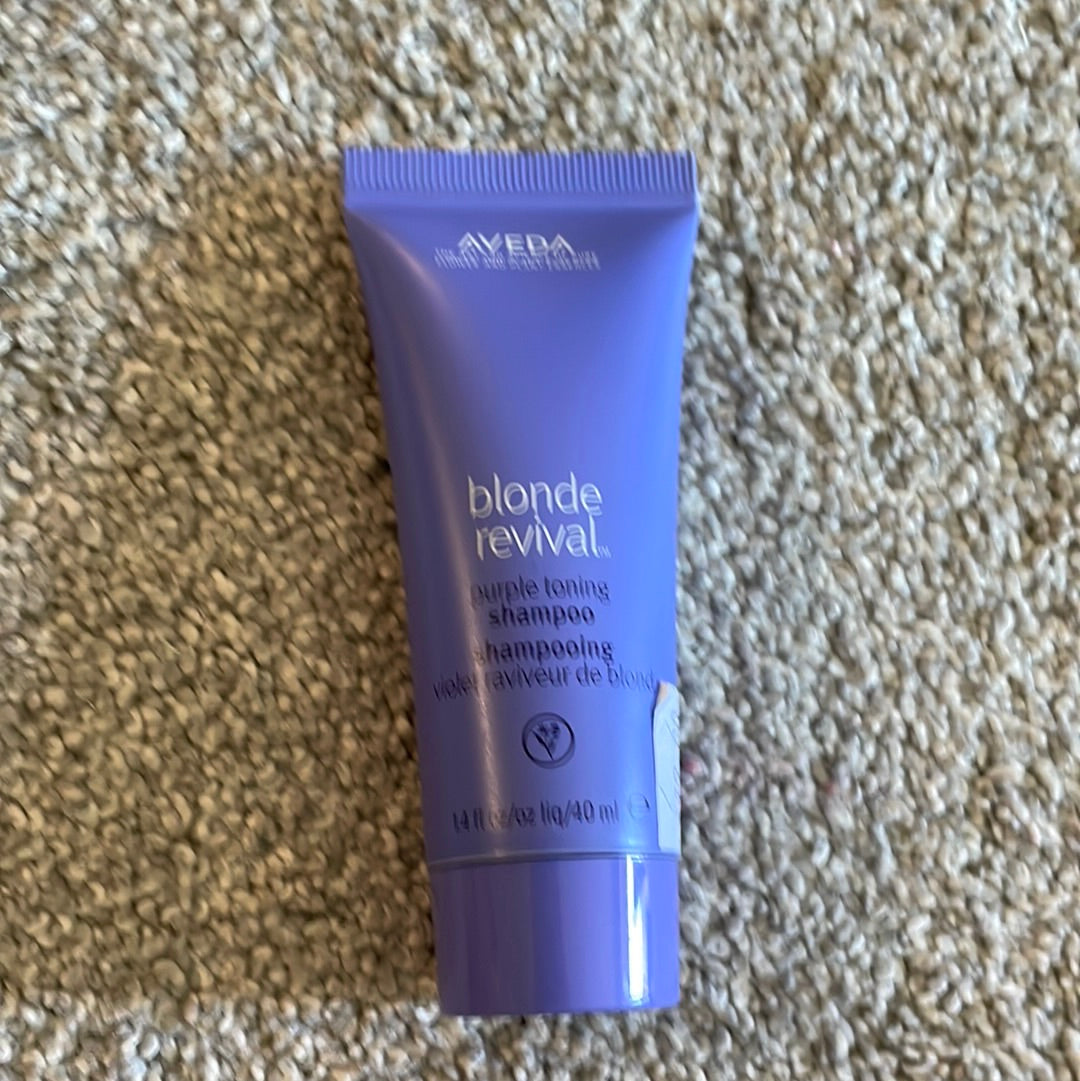 aveda blonde revival™ purple toning shampoo